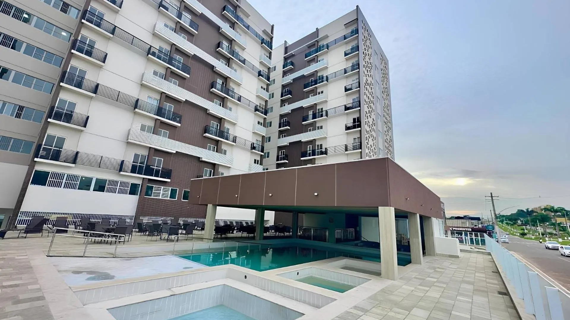 Spazzio Di'Roma - St Acesso Ao Acqua Park Caldas Novas Lägenhetshotell